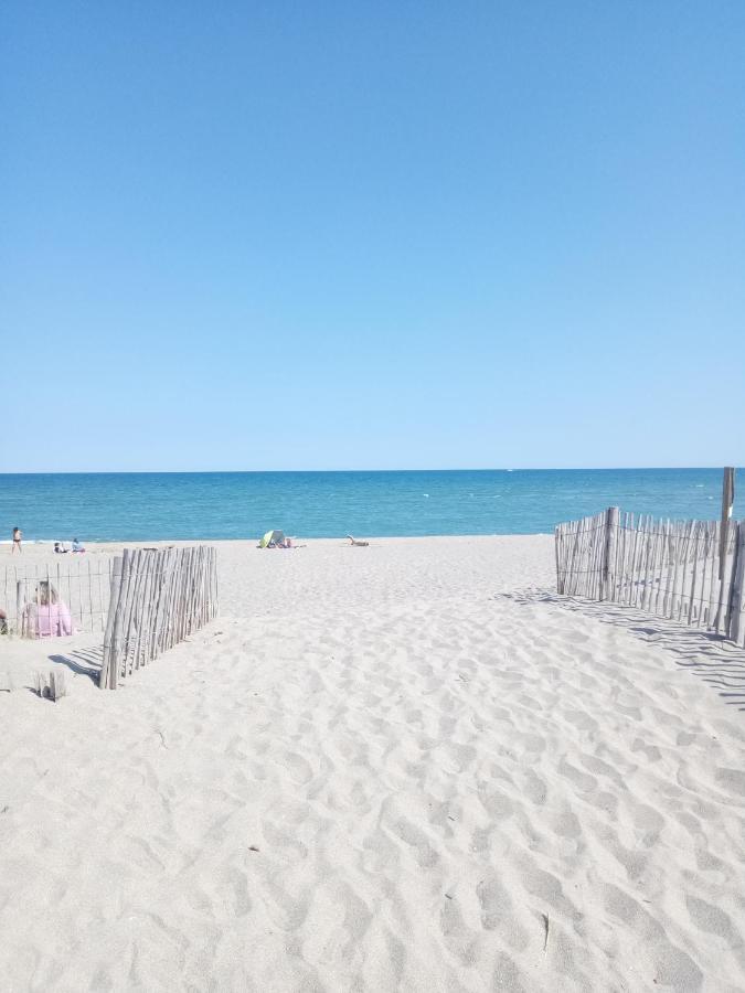Appartement 6P Rez-De-Jardin Clim Acces Mer Direct Le Barcares Luaran gambar